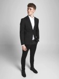     Newsmen Slim fit Anzug - Schwarz